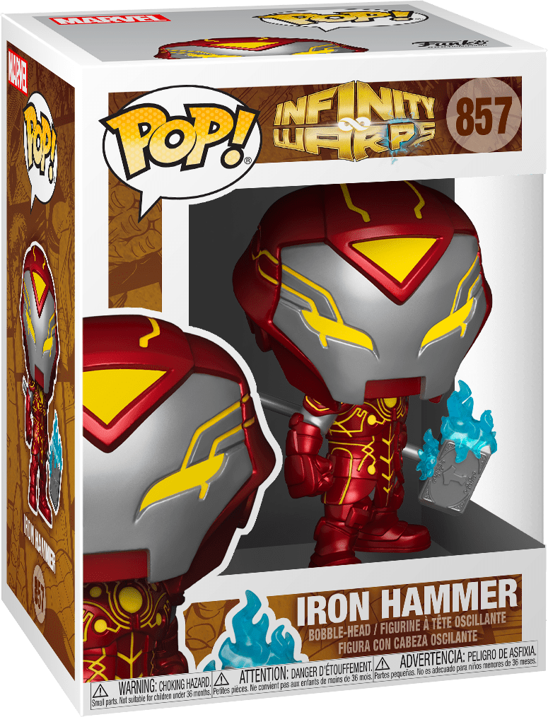 Funko POP Iron Hammer #857 Marvel Infinity Warp