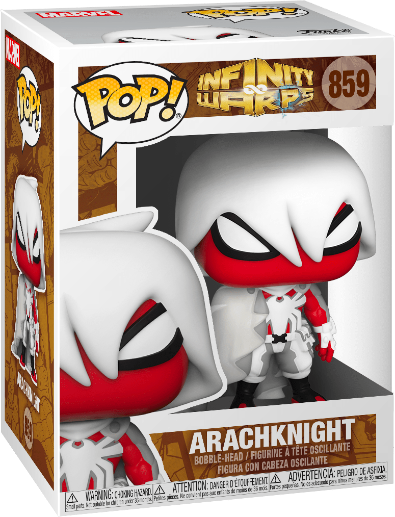 Funko POP Arachknight #859 Marvel Infinity Warp