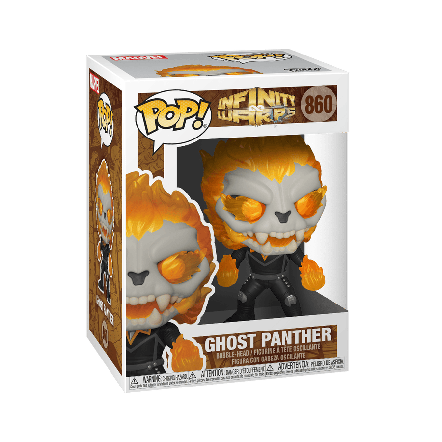 Funko POP Ghost Panther #860 Marvel Infinity Warp