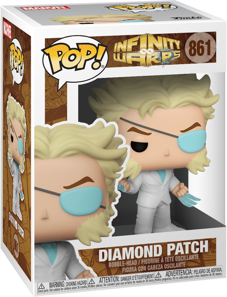 Funko POP Diamond Patch #861 Marvel Infinity Warp