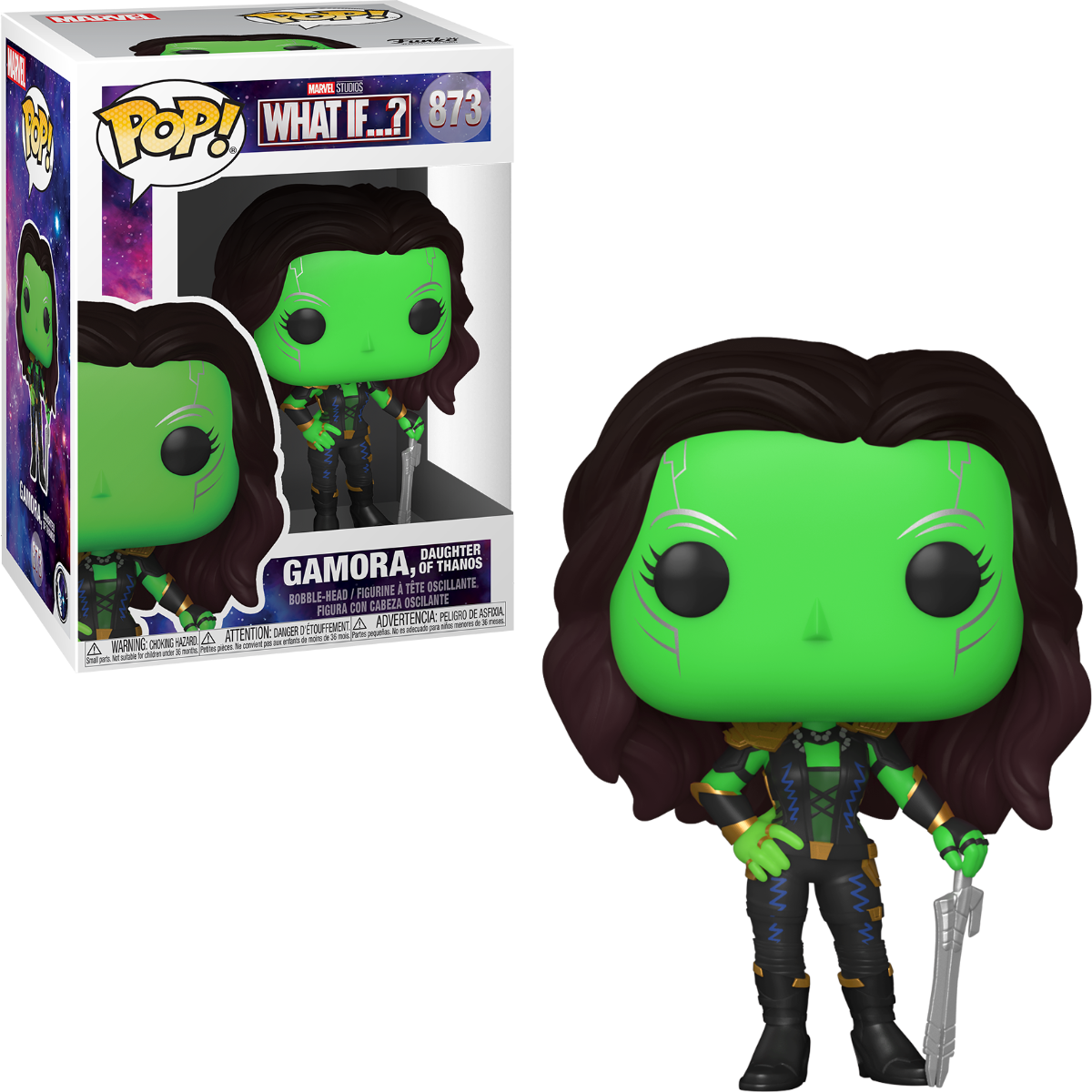 Funko POP Gamora, Daughter of Thanos #873 - Marvel What If..?