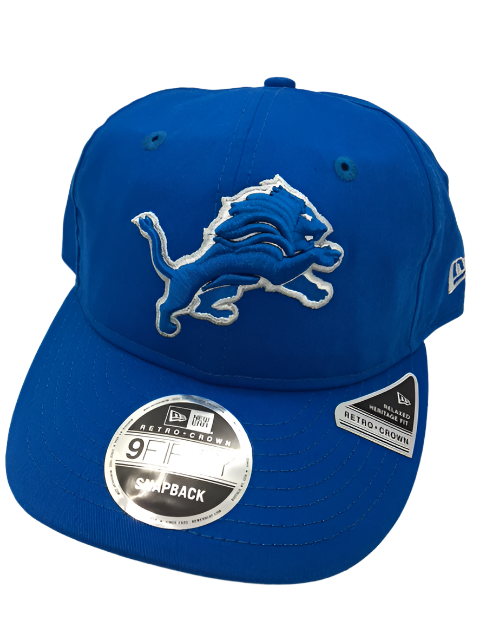 Detroit Lions Retro Crown New Era 9Fifty Snapback Hat