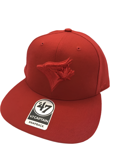 MLB Toronto Blue Jays 47 Brand Captain Snapback (red)