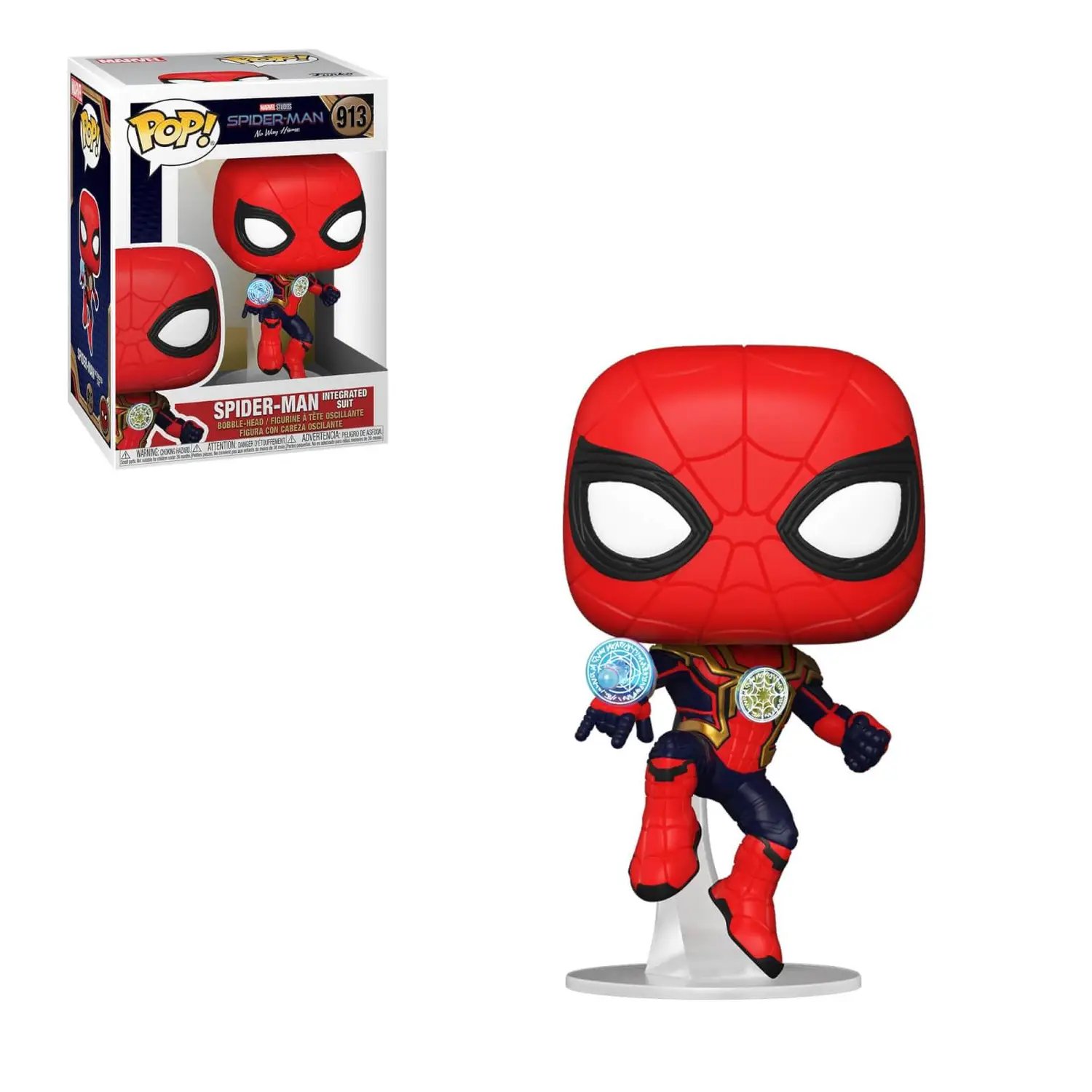 Funko POP Spider-Man #913 -Integrated Suit Marvel Spider-Man No Way Home