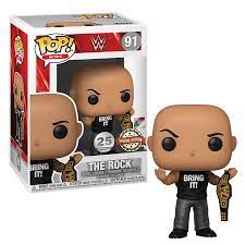Funko POP WWE The Rock #91 "Bring It!" 25th Anniversary Special Edition
