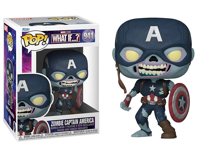 Funko POP Zombie Captain America #941 - Marvel What If..?
