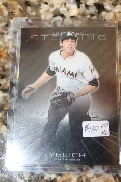 Christian Yelich 2013 Bowman Sterling Rookie Card