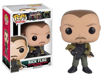 Funko POP Heroes Rick Flag #99 -DC Suicide Squad