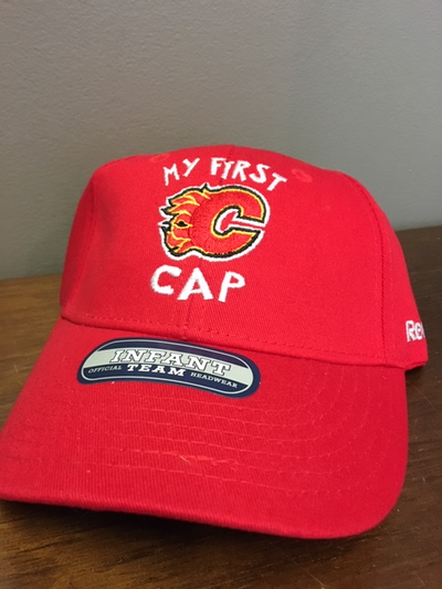 NHL Calgary Flames Infant Reebok "My First Cap"