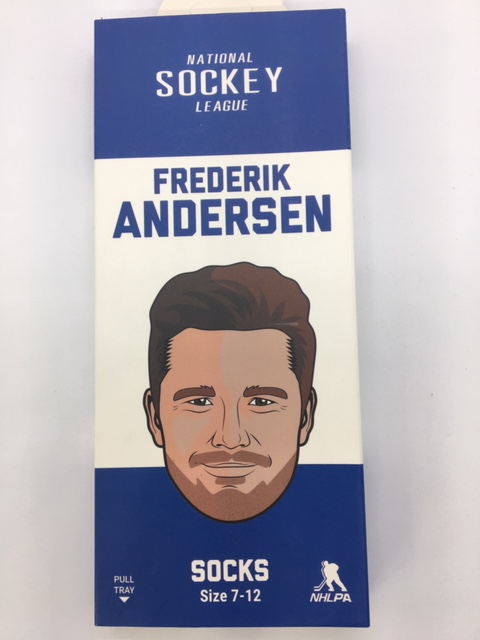 NHL Toronto Maple Leafs Frederik Andersen National Sockey League Socks