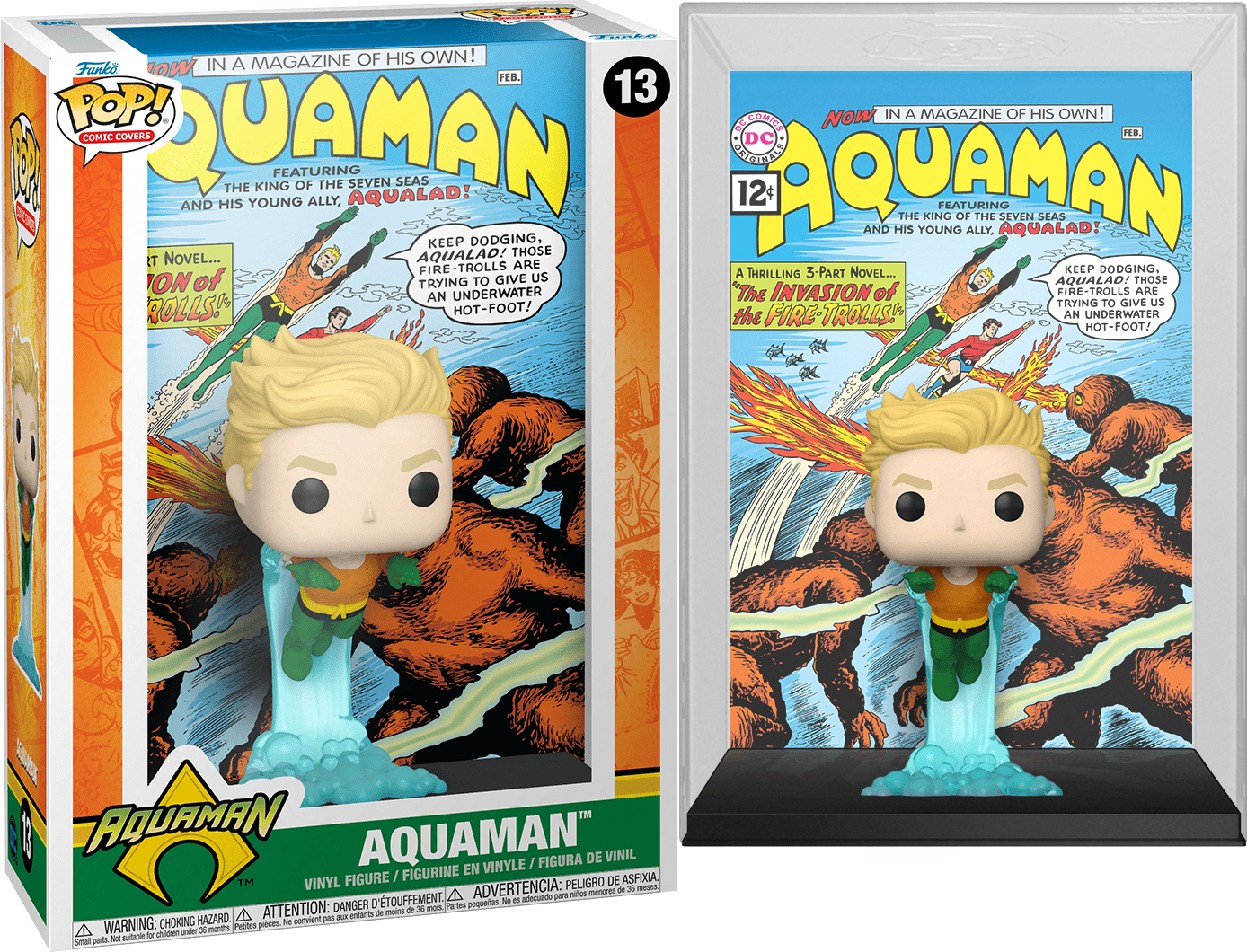 Funko POP Comic Covers Aquaman #13- DC