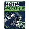 NFL Seattle Seahawks Super Plush Throw 46" X 60"