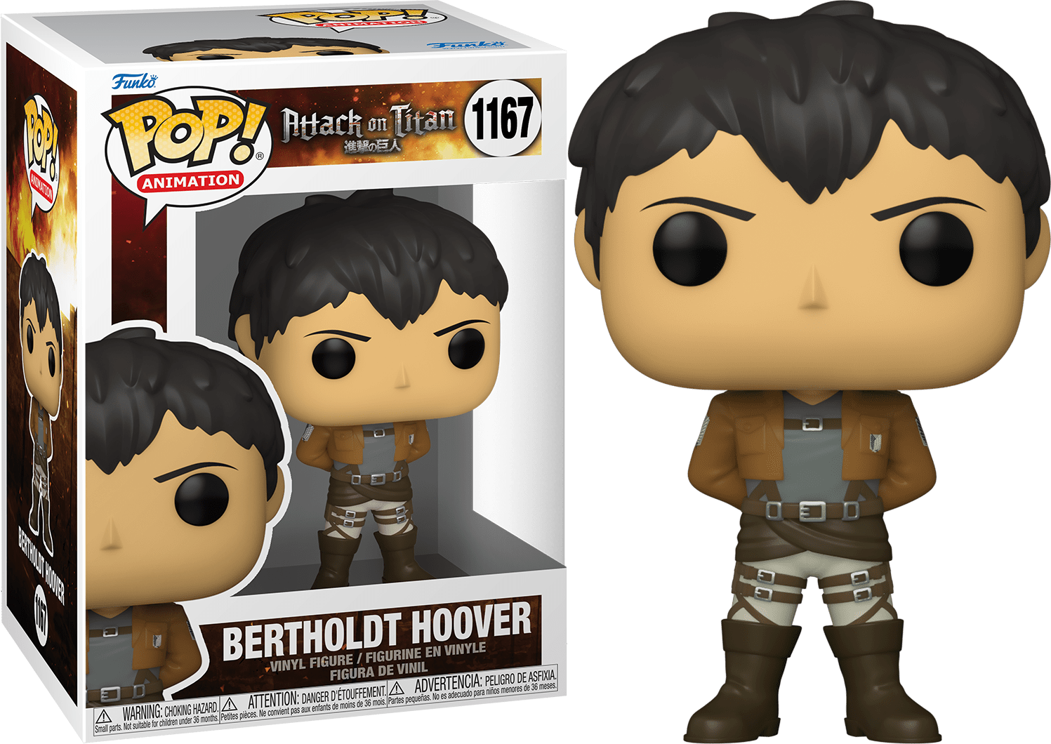 Funko Pop Bertholdt Hoover #1167 Attack on Titan
