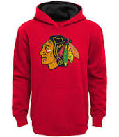 NHL Chicago Blackhawks Child Reebok Logo Hoodie