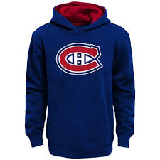 NHL Montreal Canadiens Youth Reebok Prime Fleece Hoodie