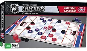 NHL Montreal Canadiens  Checkers Game