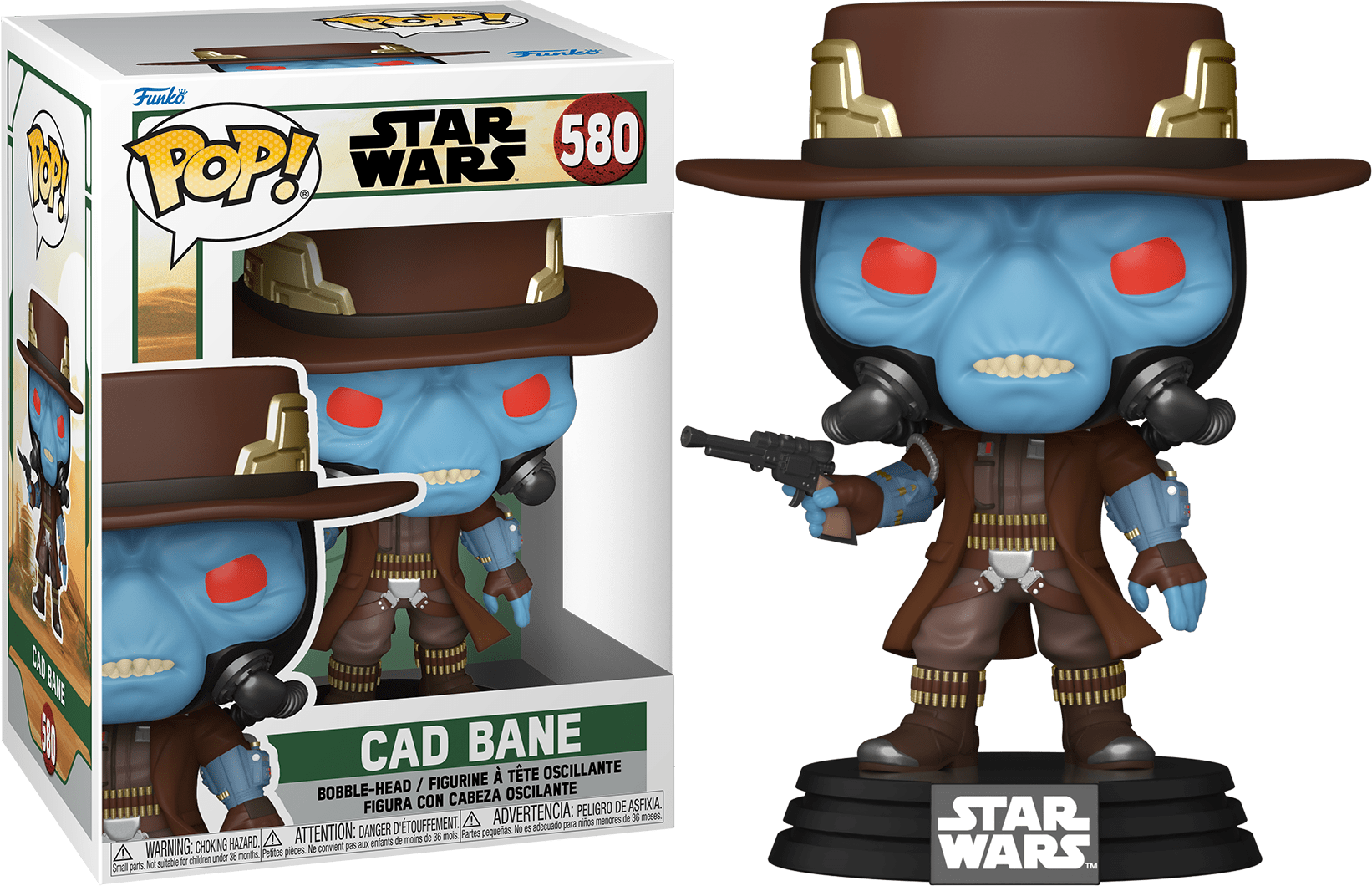 Funko POP Cad Bane #580 -Star Wars Book of Boba Fett