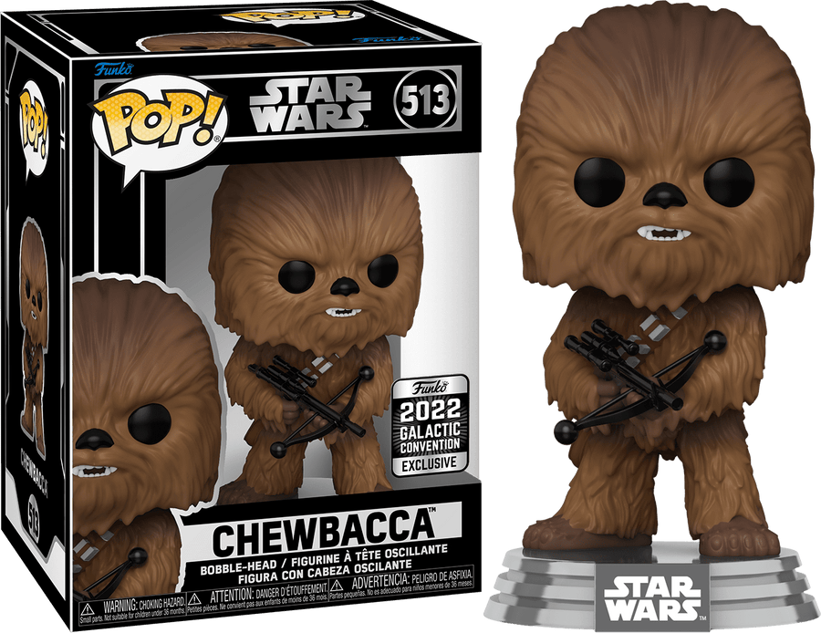 Funko POP Chewbacca #513 - Star Wars - 2022 Galactic Convention