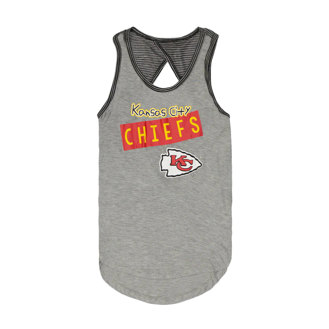NFL Kansas City Chiefs Youth (Girls) Tank Top
