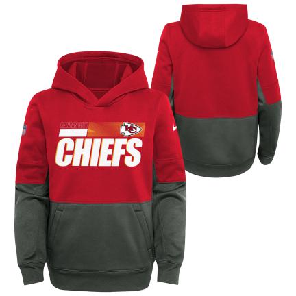 Nike (NFL Kansas City Chiefs) Older Kids' Pullover Hoodie. Nike LU