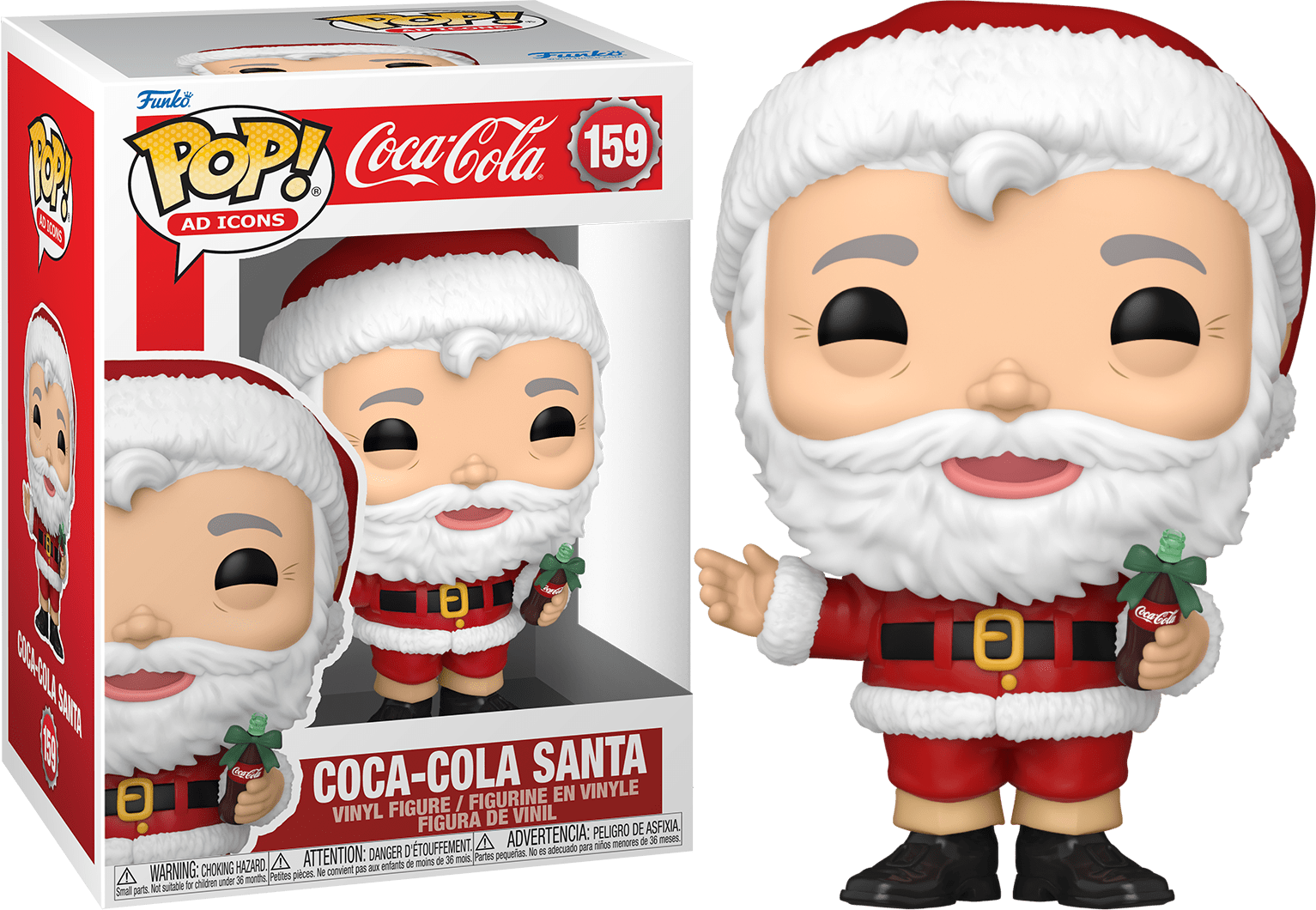 Funko POP Coca-Cola Santa #159 - Ad Icons