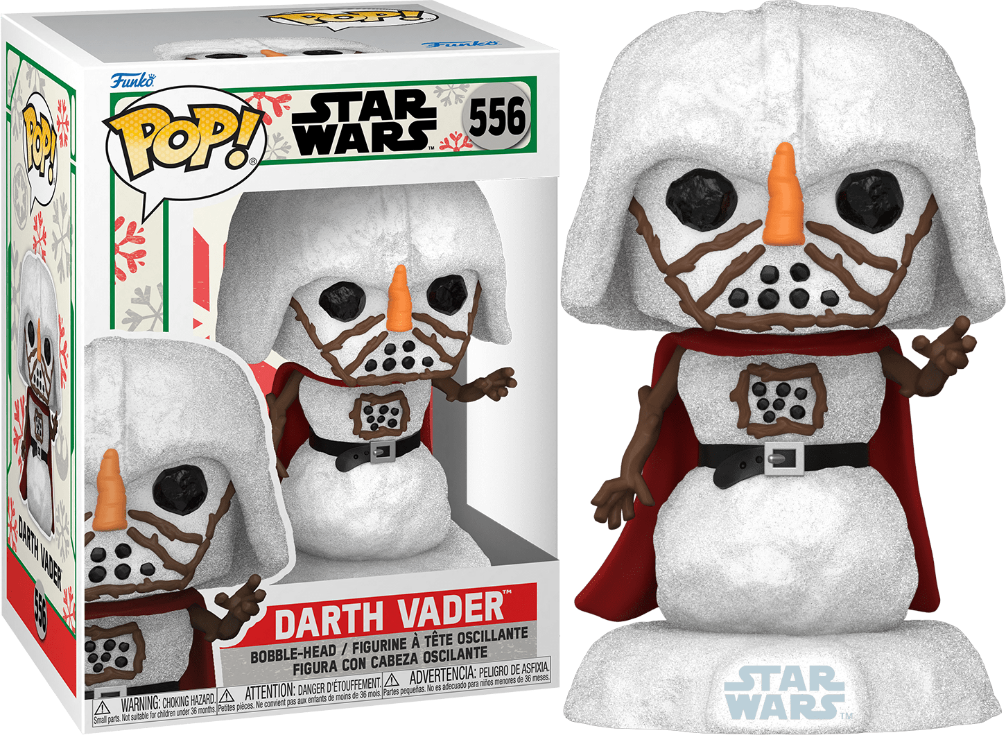 Funko Pop Darth Vader (Snowman) #556 - Star Wars (Holiday)