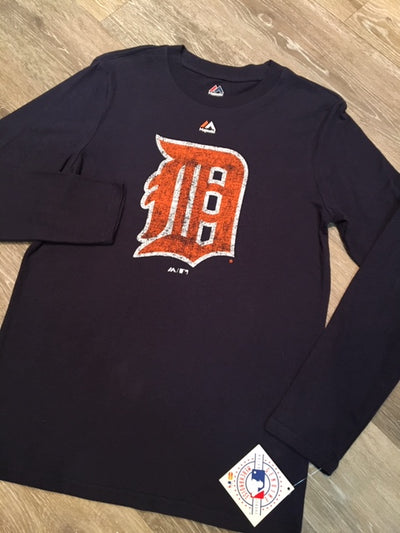 MLB Detroit Tigers Youth Long Sleeve Majestic tee
