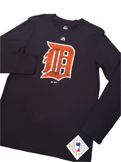 MLB Detroit Tigers Youth Long Sleeve Majestic tee