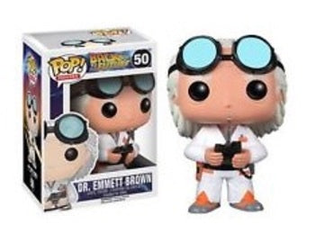 Funko POP Movies: Dr. Emmett Brown #50 - Back to the Future