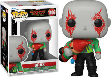 Funko POP Drax #1106 Marvel The Guardians of the Galaxy Holiday Special