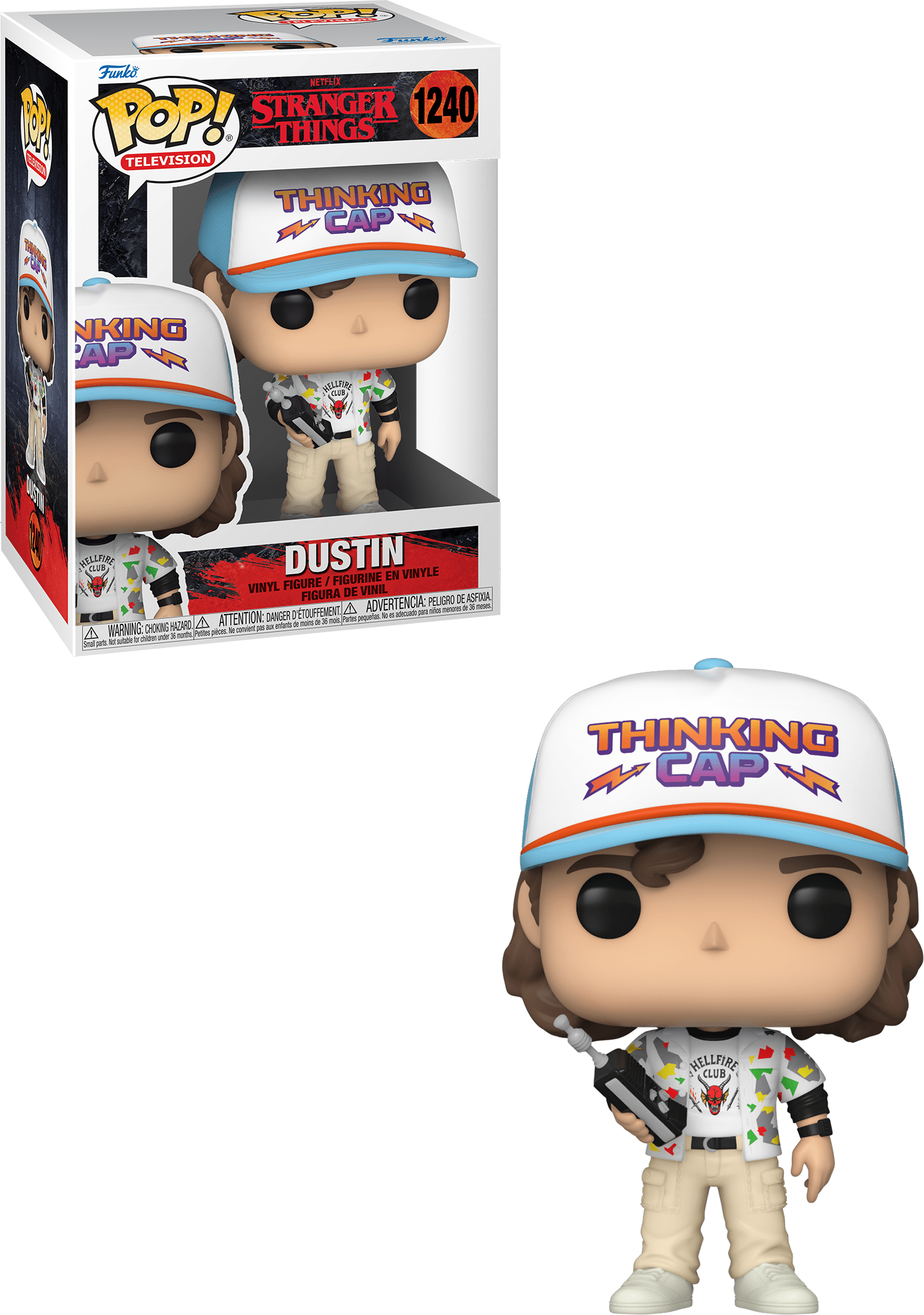 Funko POP Dustin #1240 - Stranger Things