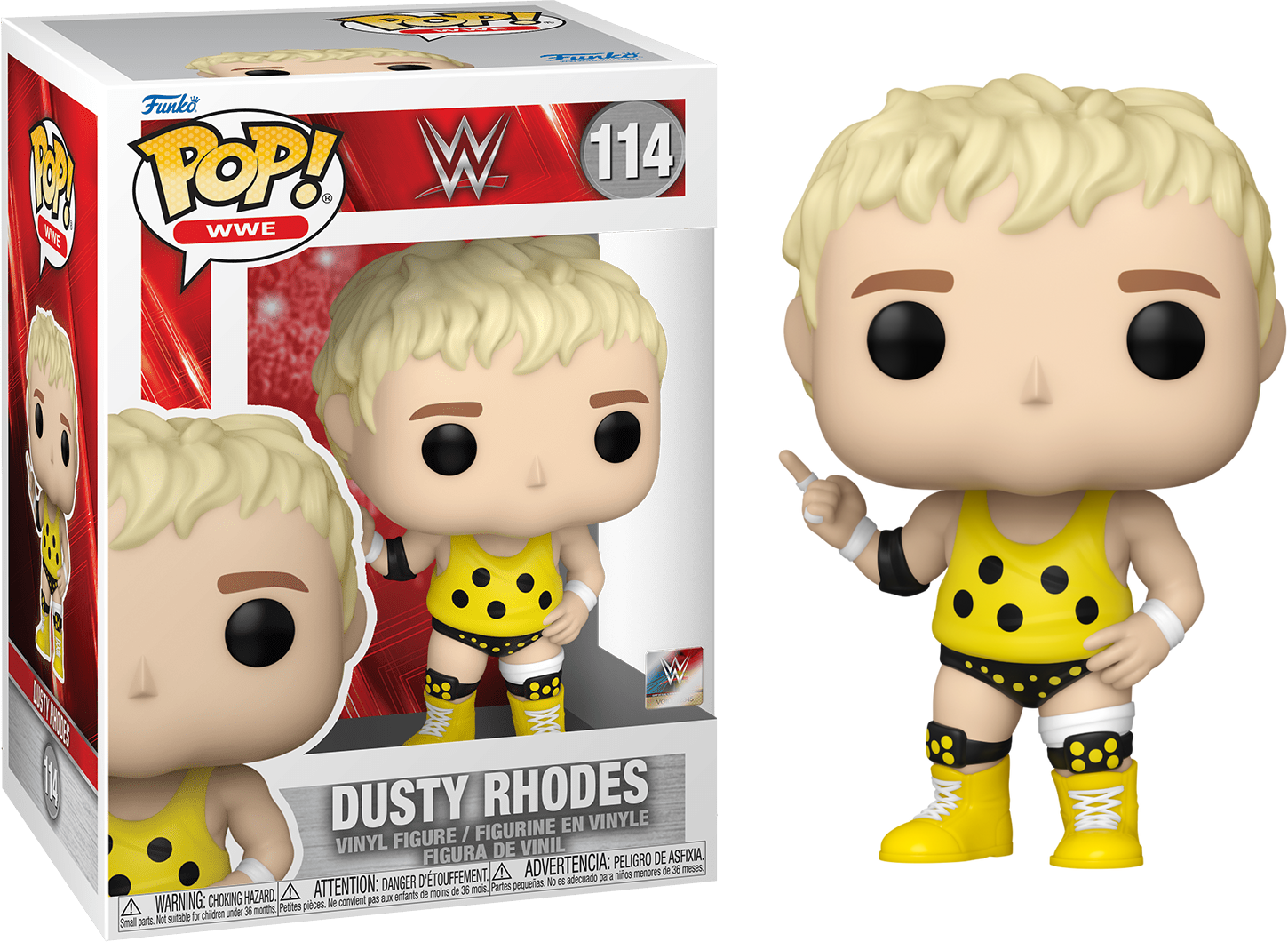 Funko POP WWE Dusty Rhodes #114
