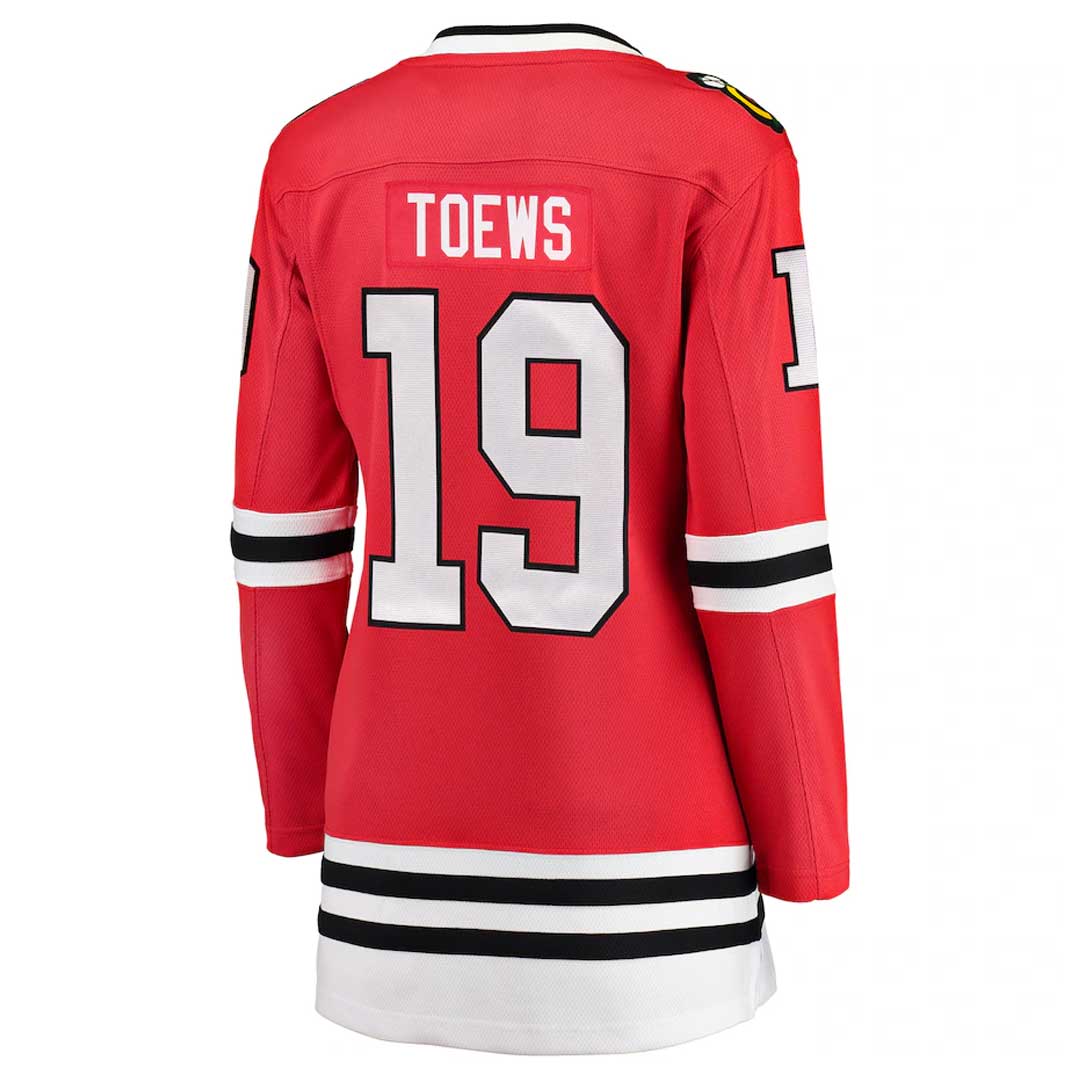 NHL Chicago Blackhawks Women's "Toews" Fanatics Breakaway Jersey - SALE