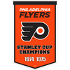 NHL Philadelphia Flyers 24" x 38" Wool Dynasty Banner