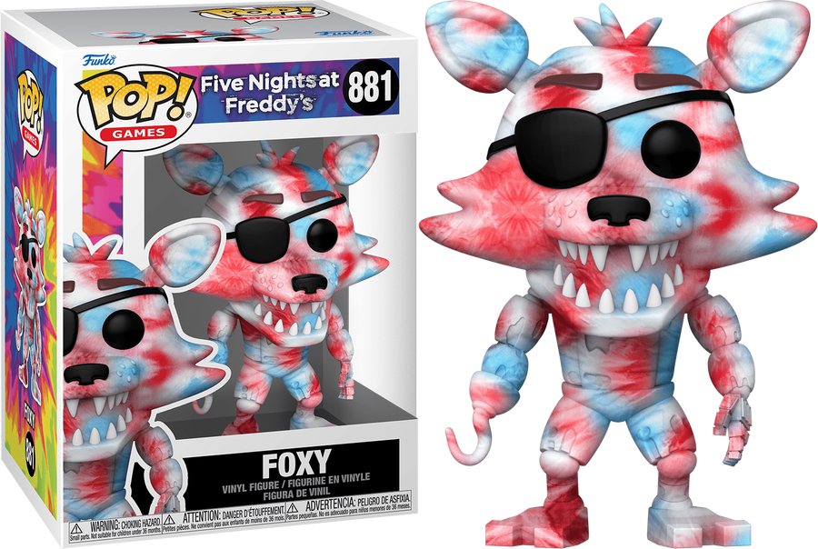 Funko POP TieDye Foxy #881  -Five Nights at Freddy's