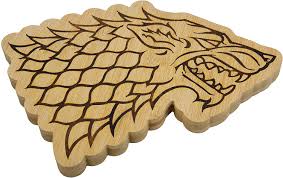 Game of Thrones - House Stark Bamboo Cutting Board -GOT