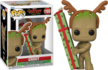 Funko POP Groot #1105 Marvel The Guardians of the Galaxy Holiday Special