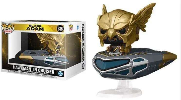 Funko POP Ride Hawkman in Cruiser #286 - DC Black Adam