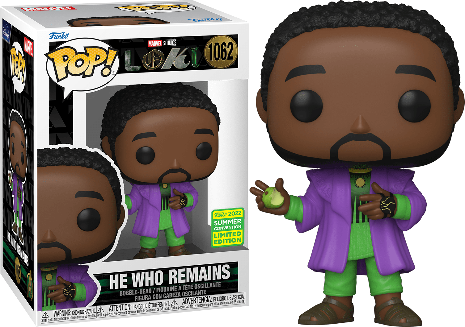 Funko POP He Who Remains #162 Marvel Disney Loki TV Series - 2022 Funko Summer Convention