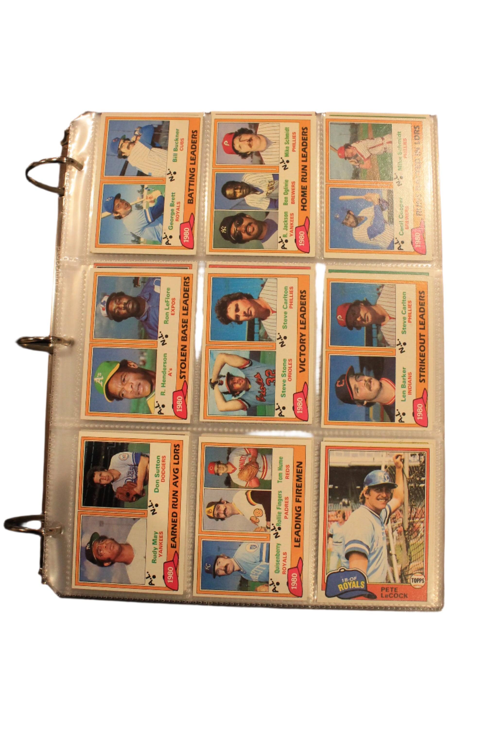 1981 Topps Baseball Complete Set NM-MT Sharp in Binder Baines & Raines Rookie Cards