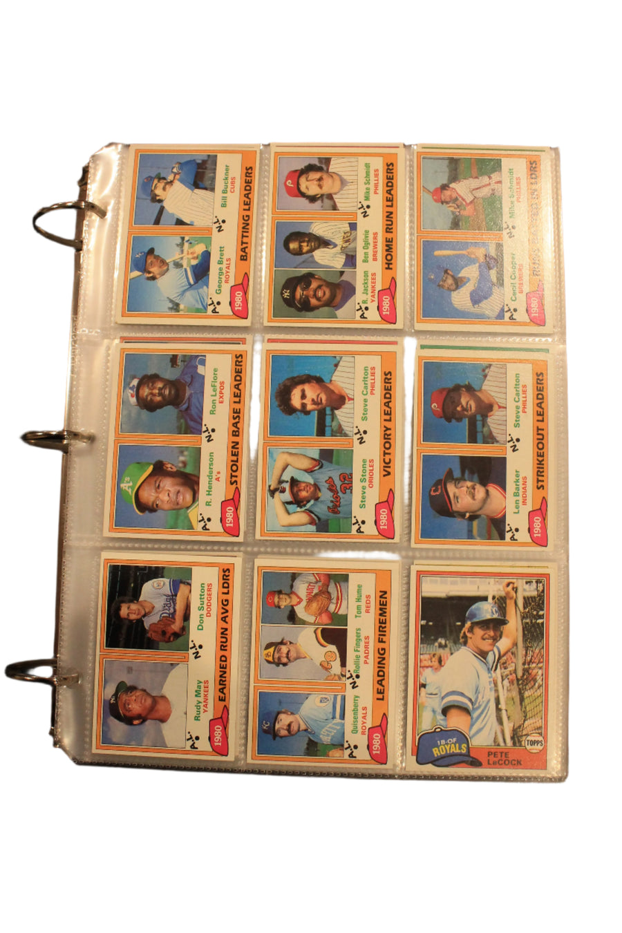 1981 Topps Baseball Complete Set NM-MT Sharp in Binder Baines & Raines Rookie Cards