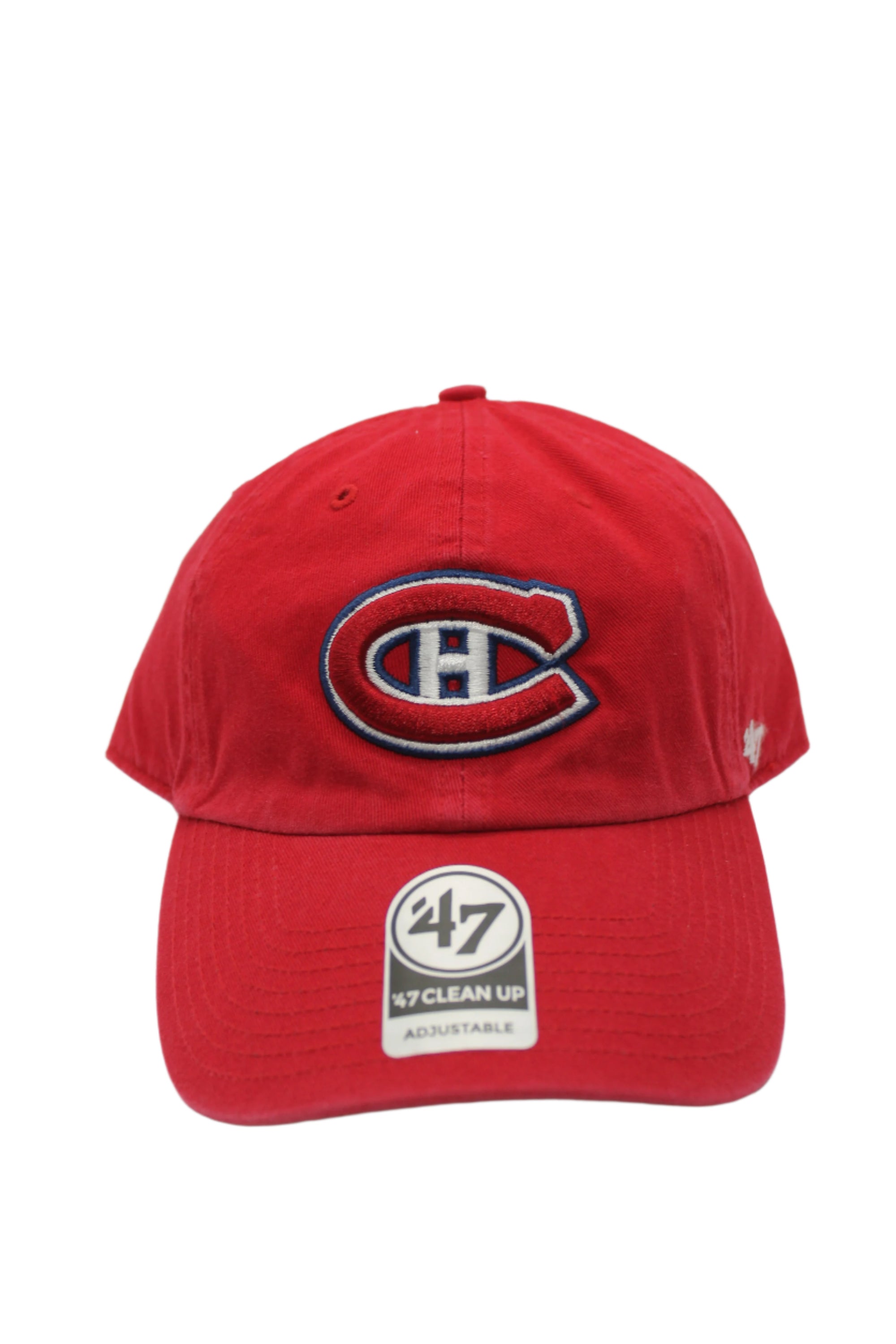 NHL Montreal Canadiens 47 Brand Clean Up Adjustable Hat