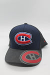 NHL Montreal Canadiens Reebok Center Ice Stretch Fit Hat
