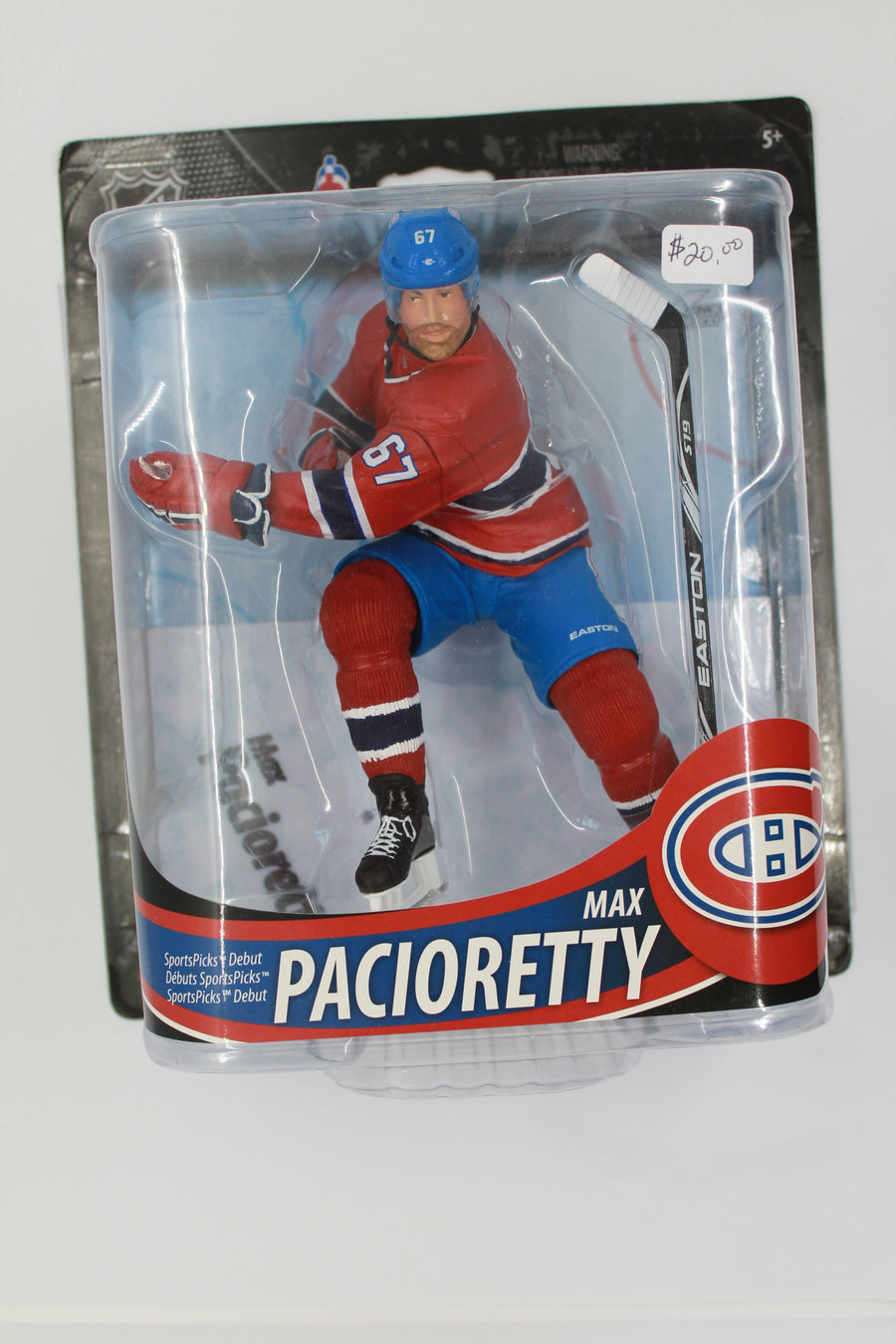 MAX PACIORETTY MCFARLANE NHL 33 - MONTREAL CANADIENS