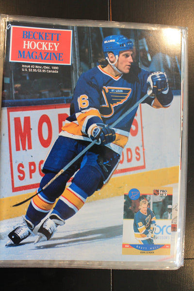 BECKETT HOCKEY MAGAZINES #1-15 w/BINDER Price Guides Gretzky COMPLETE RUN '90-92