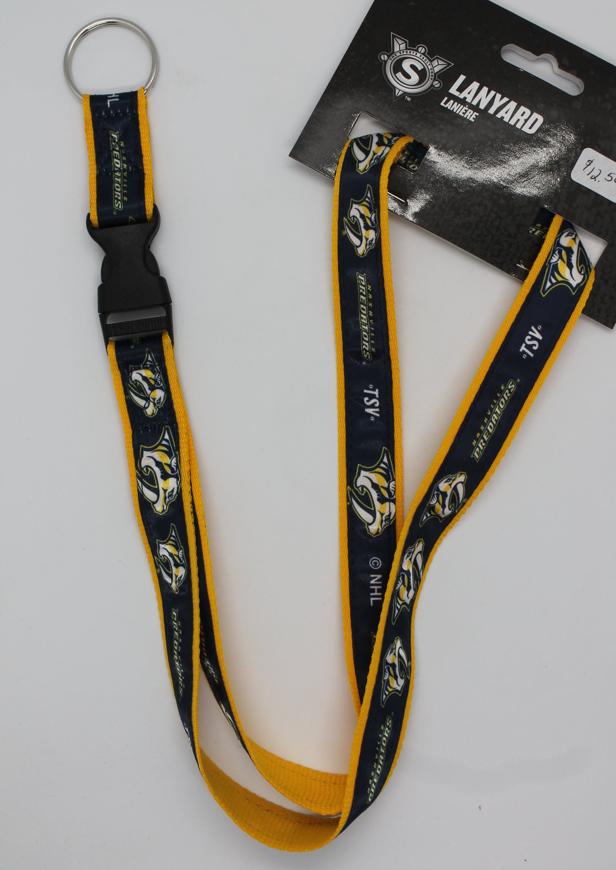 NHL Nashville Predators Webbed Lanyard