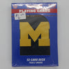 NCAA Michigan Wolverines Playing Cards