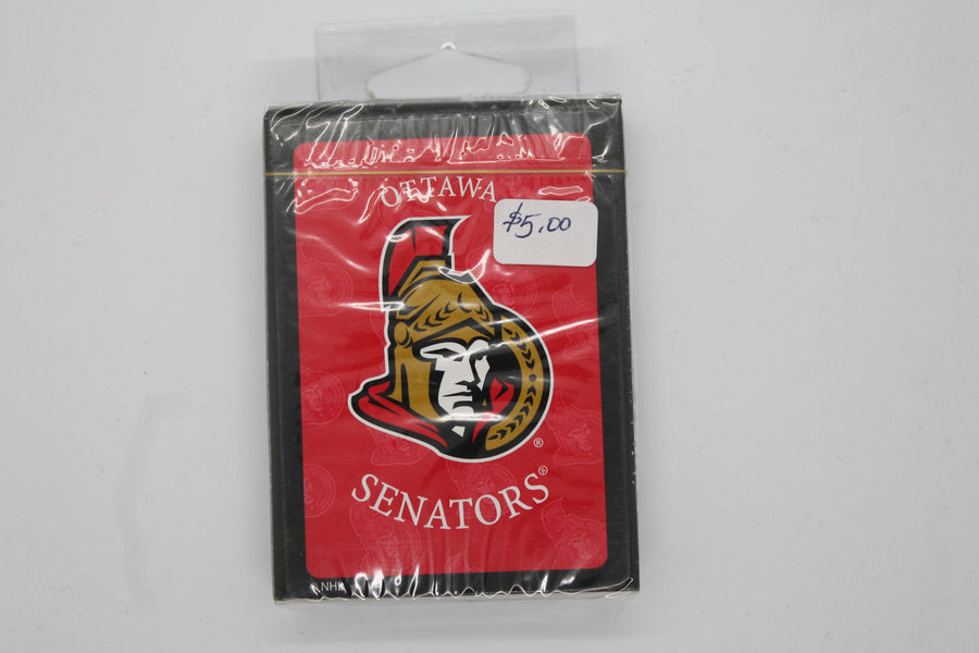 NHL Ottawa Senators Playing Cards