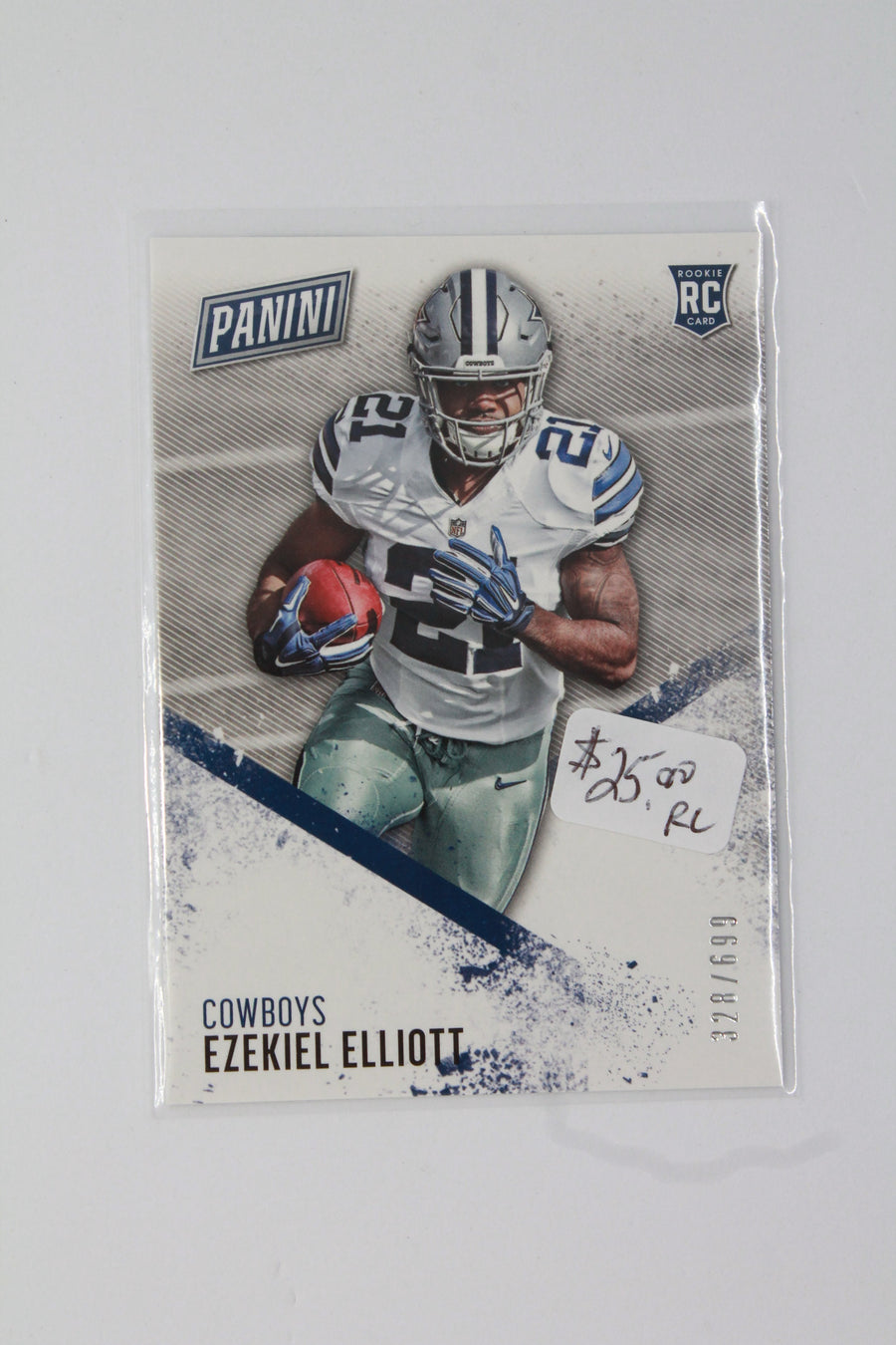 Ezekiel Elliott 2016 Panini Day Rookie Card  #328/699