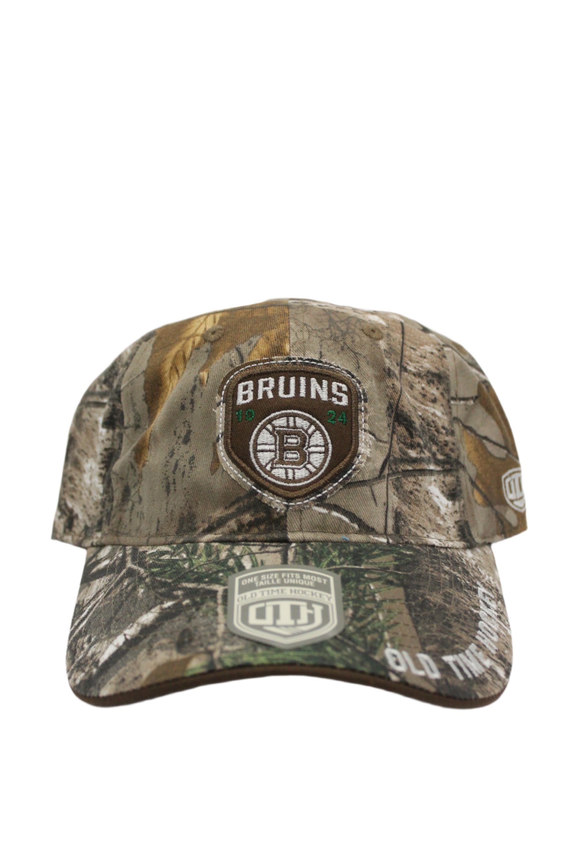 NHL Boston Bruins OTH Camo Adjustable Hat